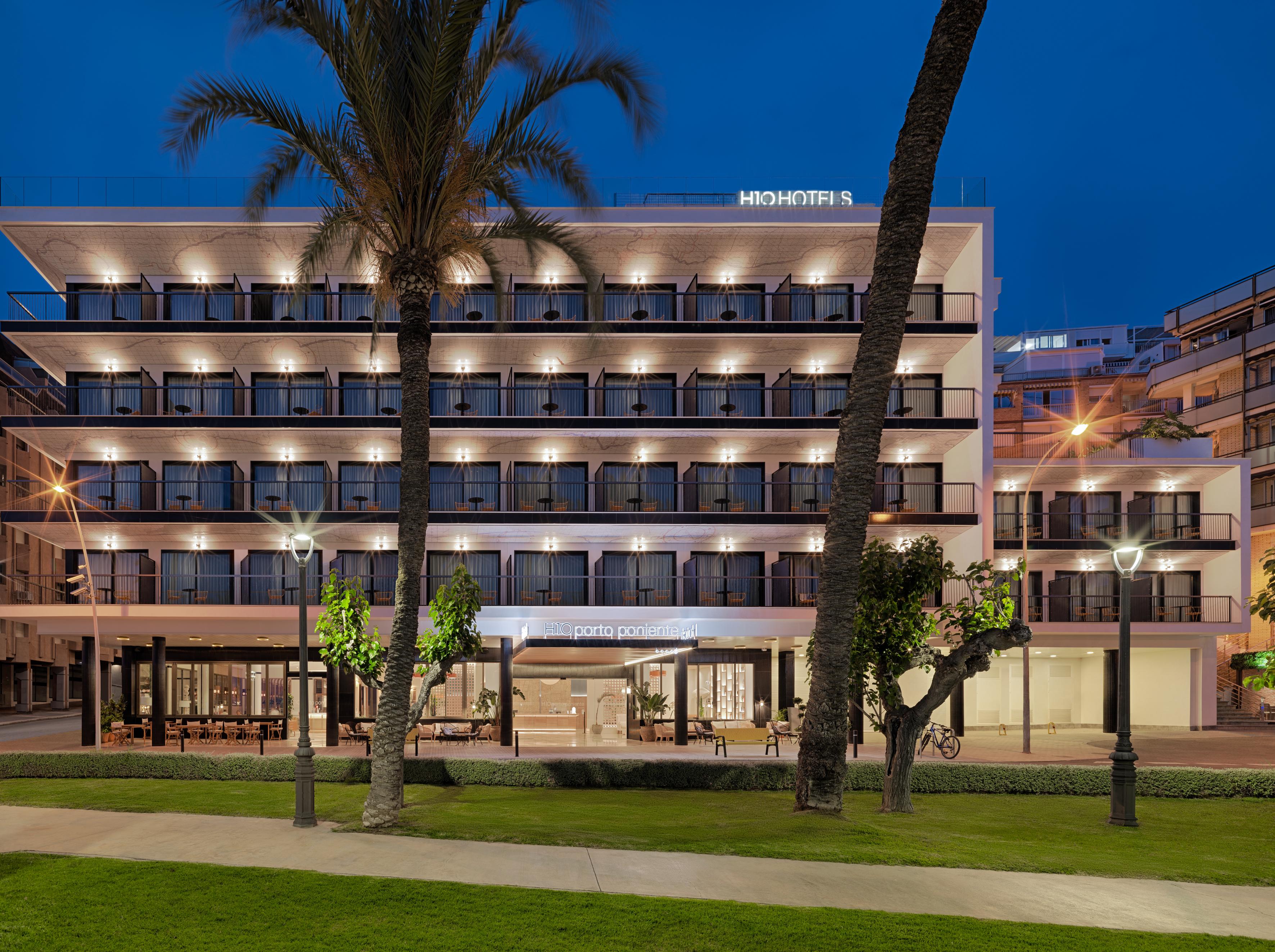 Hotel H10 Porto Poniente 4* Sup Benidorm Zewnętrze zdjęcie